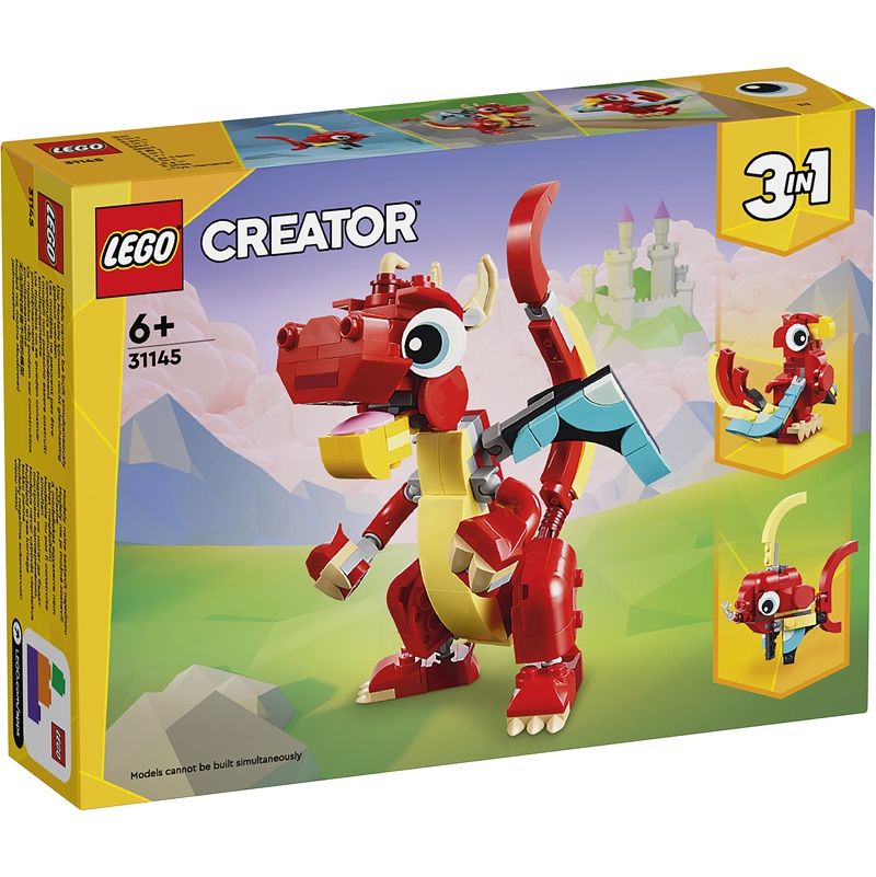 Lego creator Le Dragon Rouge lego Ikaipaka jeux & jouets Royan