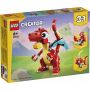 Lego creator Le Dragon Rouge lego Ikaipaka jeux & jouets Royan