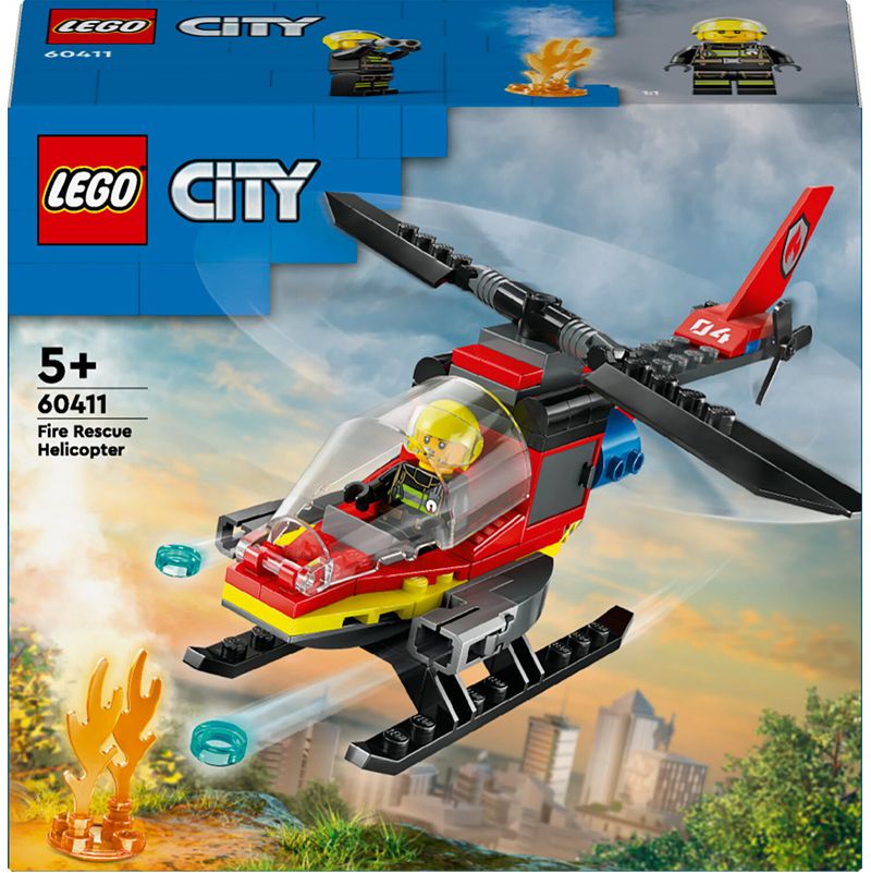 Lego city Helico Des Pompiers lego Ikaipaka jeux & jouets Royan