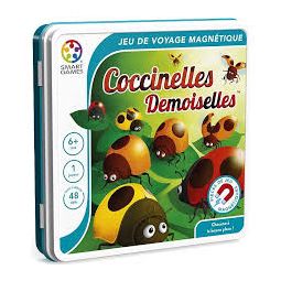 Jeu de Voyage Magnétique Coccinelles Demoiselles Smart games