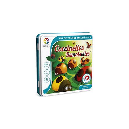 Jeu de Voyage Magnétique Coccinelles Demoiselles Smart games