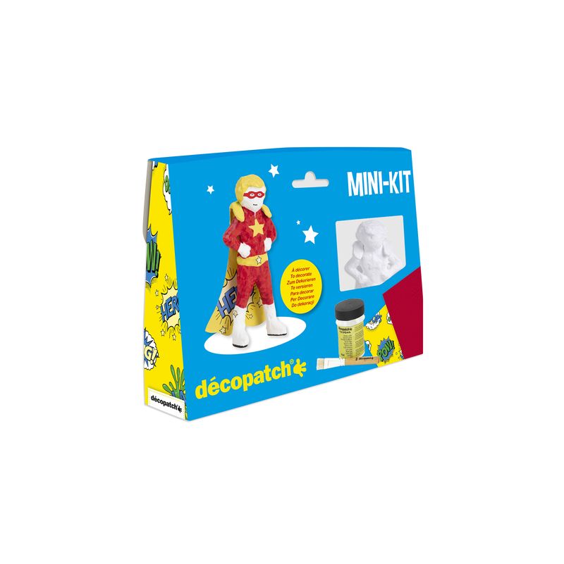 Mini Kit Super Héros Décopatch Décopatch Ikaipaka jeux & jouets