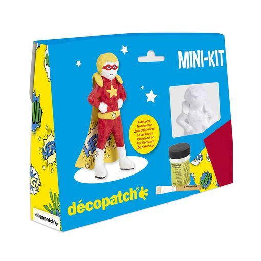 Mini Kit Super Héros Décopatch Décopatch Ikaipaka jeux & jouets