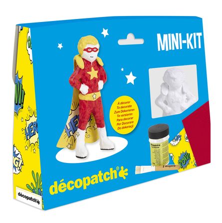 Mini Kit Super Héros Décopatch Décopatch Ikaipaka jeux & jouets