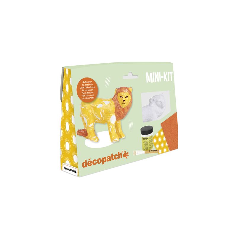 Mini kit Lion Décopatch Décopatch Ikaipaka jeux & jouets Royan