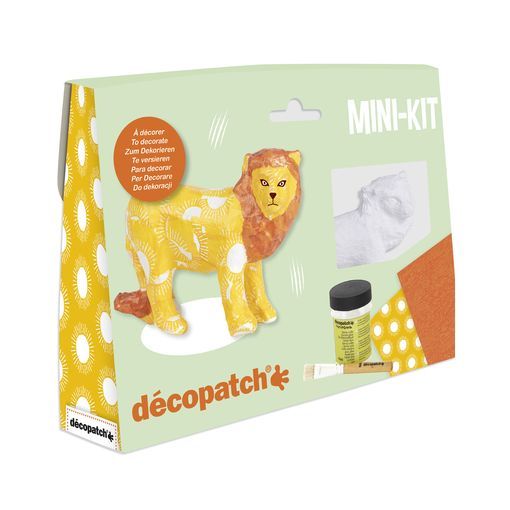 Mini kit Lion Décopatch Décopatch Ikaipaka jeux & jouets Royan