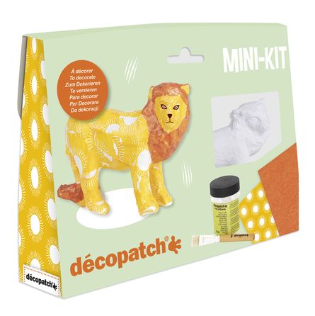 Mini kit Lion Décopatch Décopatch Ikaipaka jeux & jouets Royan