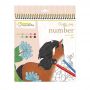 Graffy Pop Chevaux Coloriages aux numéros Avenue Mandarine