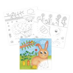 Graffy Points à relier Ferme Coloriage Avenue Mandarine