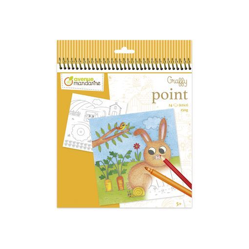 Graffy Points à relier Ferme Coloriage Avenue Mandarine