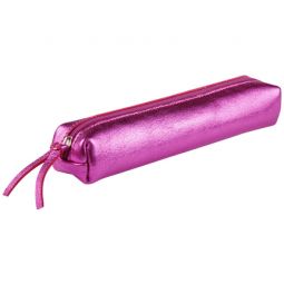 Trousse Slim "cuirisé" Framboise  Ikaipaka jeux & jouets Royan