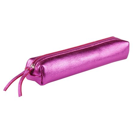 Trousse Slim "cuirisé" Framboise  Ikaipaka jeux & jouets Royan