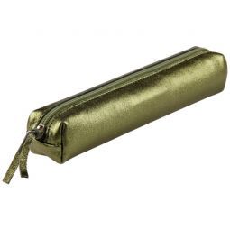 Trousse Slim "cuirisé" verte  Ikaipaka jeux & jouets Royan