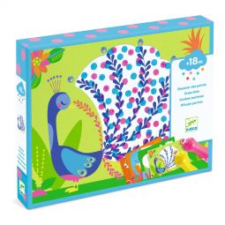Des points c'est tout! Coloriage Djeco Ikaipaka jeux & jouets