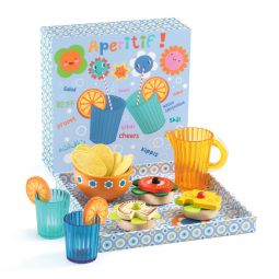 Jeux d'imitation Apéritif Mia & Léo Djeco Ikaipaka jeux &