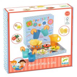 Jeux d'imitation Apéritif Mia & Léo Djeco Ikaipaka jeux &
