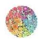 Puzzle rond 500 p - Fleurs Ravensburger Ikaipaka jeux & jouets