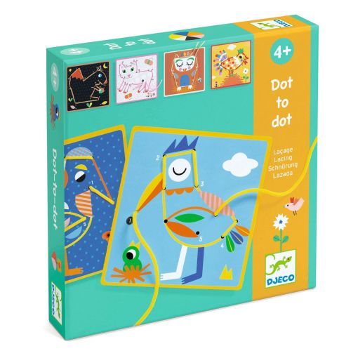 Dot-to-Dot Laçage Djeco Ikaipaka jeux & jouets Royan