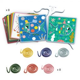 Dot-to-Dot Laçage Djeco Ikaipaka jeux & jouets Royan