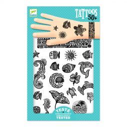 Tatouages Tattoos Djeco Polynésie Djeco Ikaipaka jeux & jouets