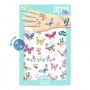 Tatouage Tattoos Djeco Papillons de rêves Djeco Ikaipaka jeux &