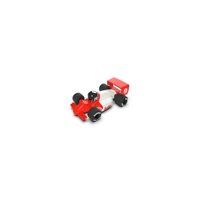 Voiture Verve Turbo Lauper Rouge-Blanc - L.15 cm Playforever