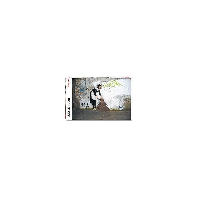 Puzzle 1000 p Bansky - Femme De Ménage Piatnik Ikaipaka jeux &