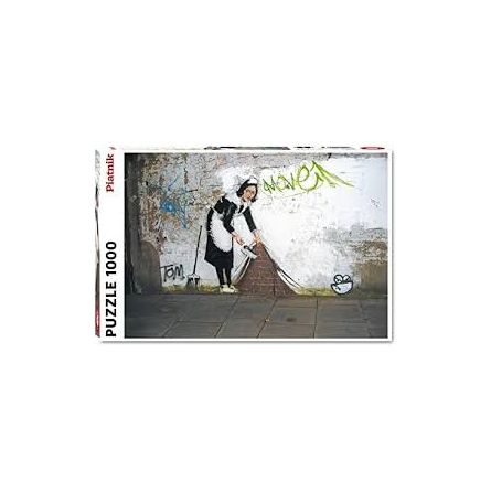 Puzzle 1000 p Bansky - Femme De Ménage Piatnik Ikaipaka jeux &