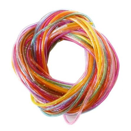 Scoubidous 12 fils pailletés Graine Créative Ikaipaka jeux &