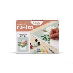 Peinture aux numéros Fleuri Graine Créative Ikaipaka jeux &
