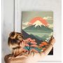 Peinture aux numéros Mont Fuji Graine Créative Ikaipaka jeux &