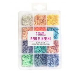 Perles Heishi Pastel Graine Créative Ikaipaka jeux & jouets