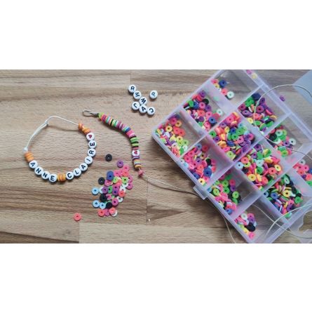 Perles Heishi Fluorescentes Graine Créative Ikaipaka jeux &
