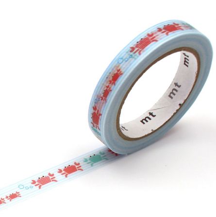 Masking Tape Crabe 0.7cmx7m Oz Ikaipaka jeux & jouets Royan