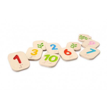 Apprendre les chiffres en braille PlanToys Ikaipaka jeux &