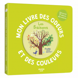 Livre des odeurs et des couleurs Les Saisons AUZOU Ikaipaka