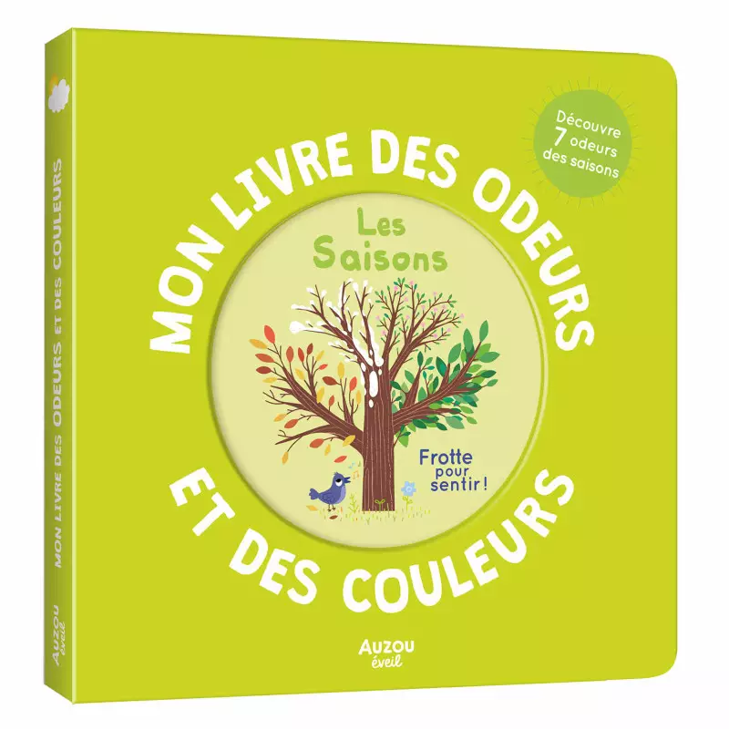 Livre des odeurs et des couleurs Les Saisons AUZOU Ikaipaka