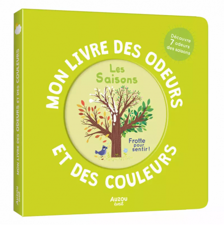 Livre des odeurs et des couleurs Les Saisons AUZOU Ikaipaka