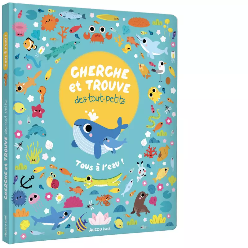 Cherche et trouve des petits Tous à l'Eau AUZOU Ikaipaka jeux &