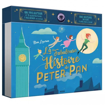 Livre projecteur Peter Pan AUZOU Ikaipaka jeux & jouets Royan