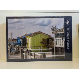Puzzle 1000p Les Cabanes de Mornac Sur Seudre By Ika Ipaka 