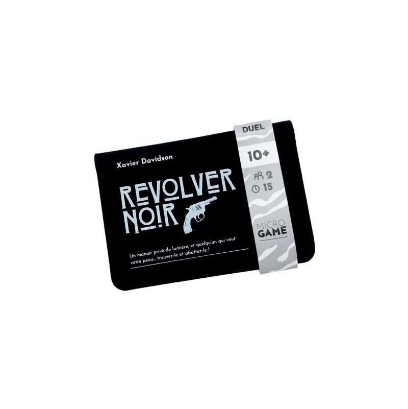 Microgame Revolver Noir  Ikaipaka jeux & jouets Royan