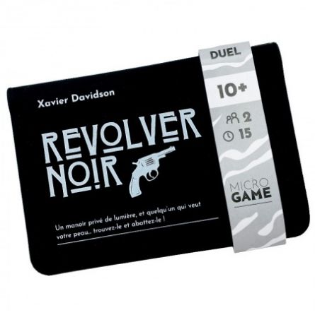 Microgame Revolver Noir  Ikaipaka jeux & jouets Royan