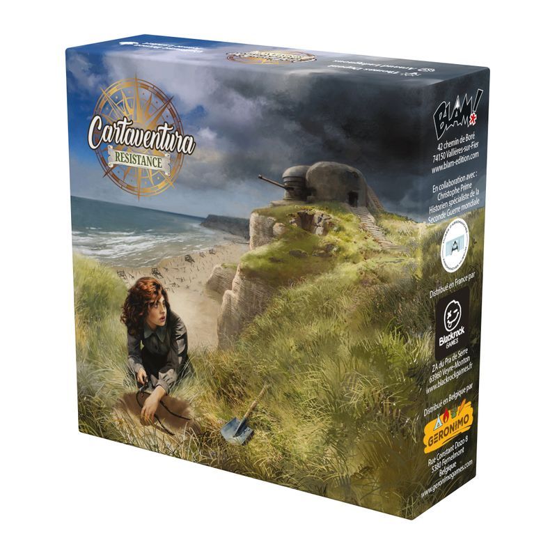 Cartaventura Résistance  Ikaipaka jeux & jouets Royan