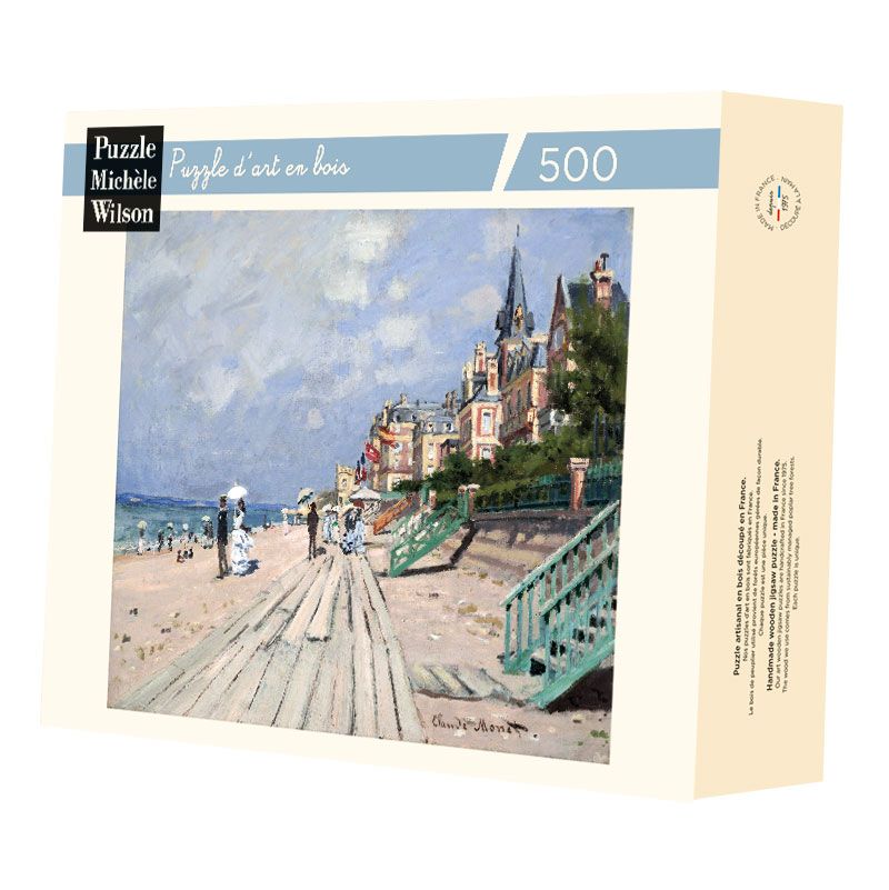 Puzzle Michèle Wilson 500p La Promenade à Trouville Monet