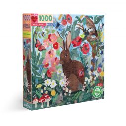 Puzzle 1000p Poppy Bunny Eeboo Puzzle Michèle Wilson Ikaipaka