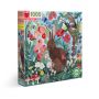 Puzzle 1000p Poppy Bunny Eeboo Puzzle Michèle Wilson Ikaipaka