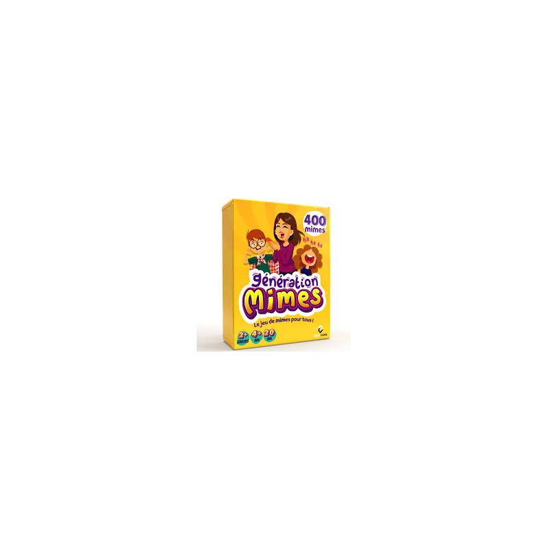 Generation Mimes Gigamic Ikaipaka jeux & jouets Royan