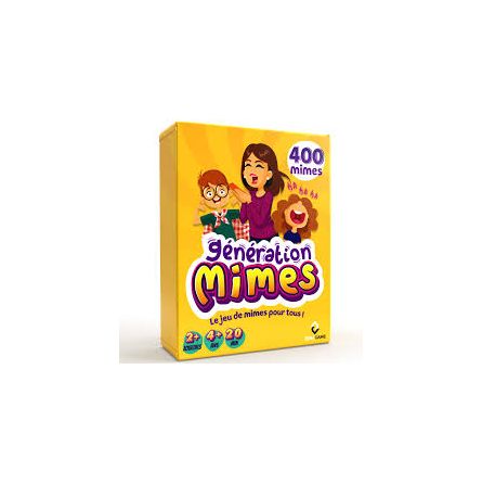 Generation Mimes Gigamic Ikaipaka jeux & jouets Royan