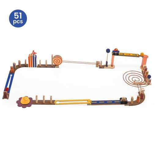 Zig & Go Junior Racer 51 pièces Djeco Ikaipaka jeux & jouets